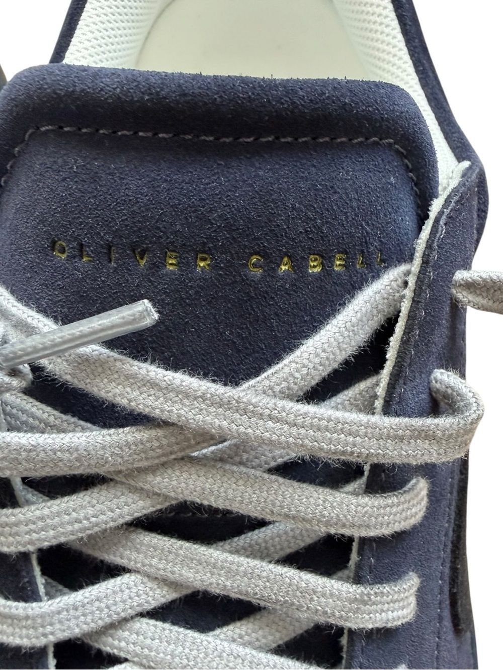 New! Oliver Cabell Low 1 Yale Marine Blue Low-Top Sneakers New In Box - Picture 3 of 10